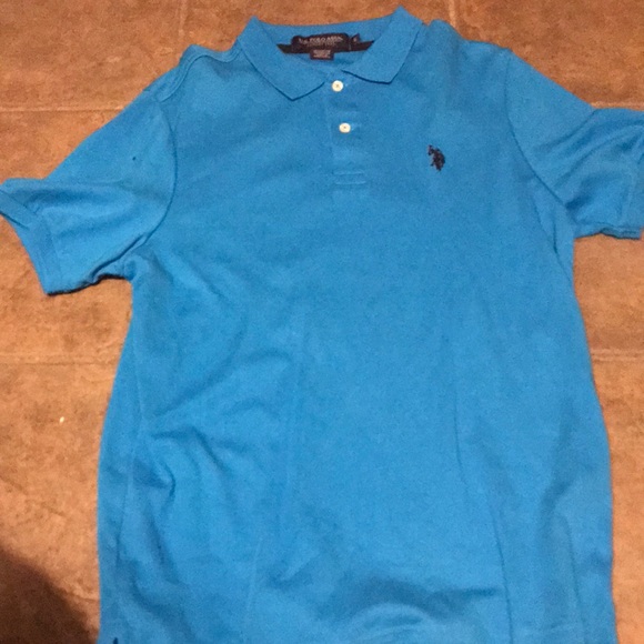 Other - Mens new turquoise US Polo Assn polo